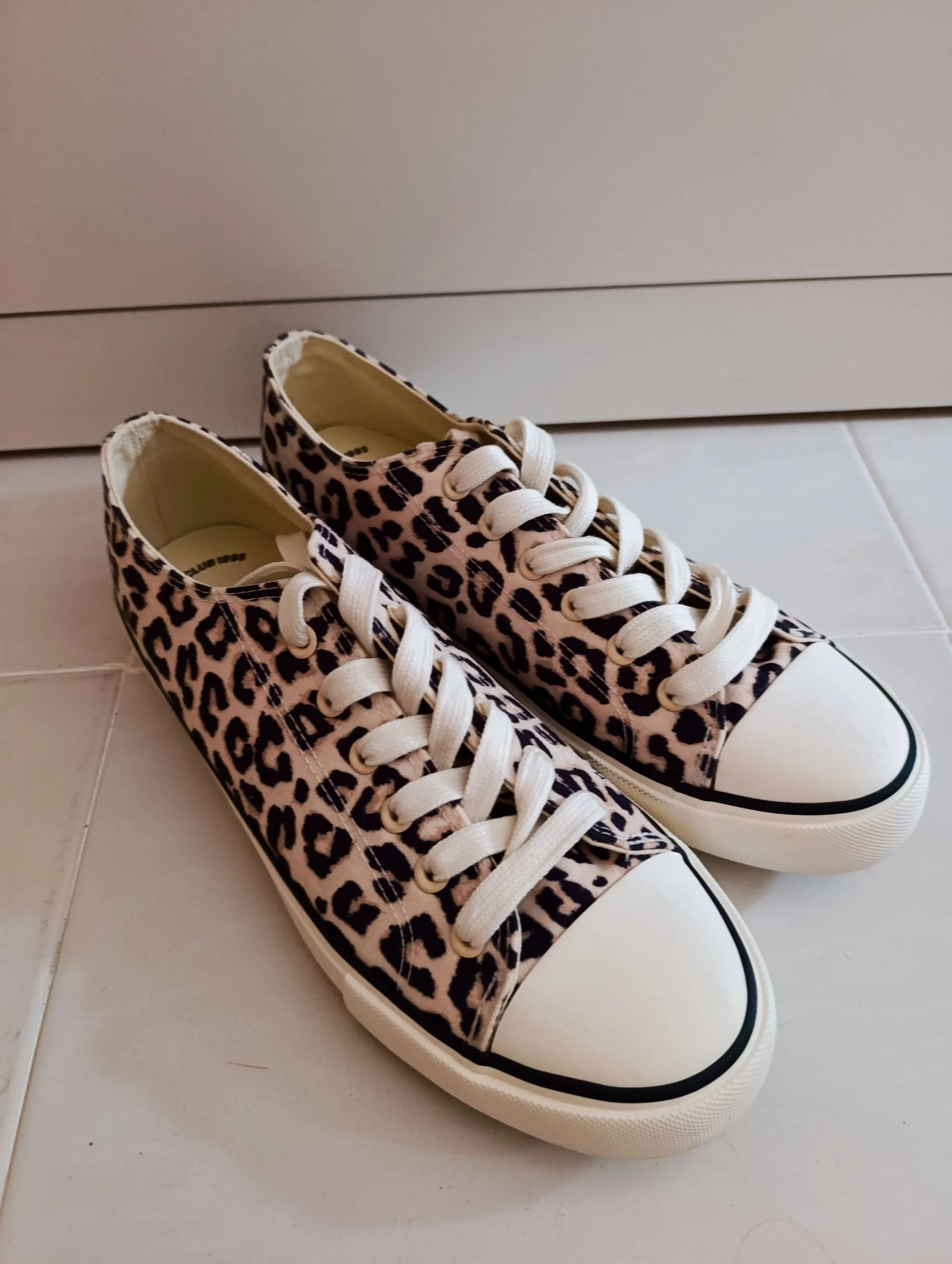 Chaussures toile léopard taille 39 – photo 2